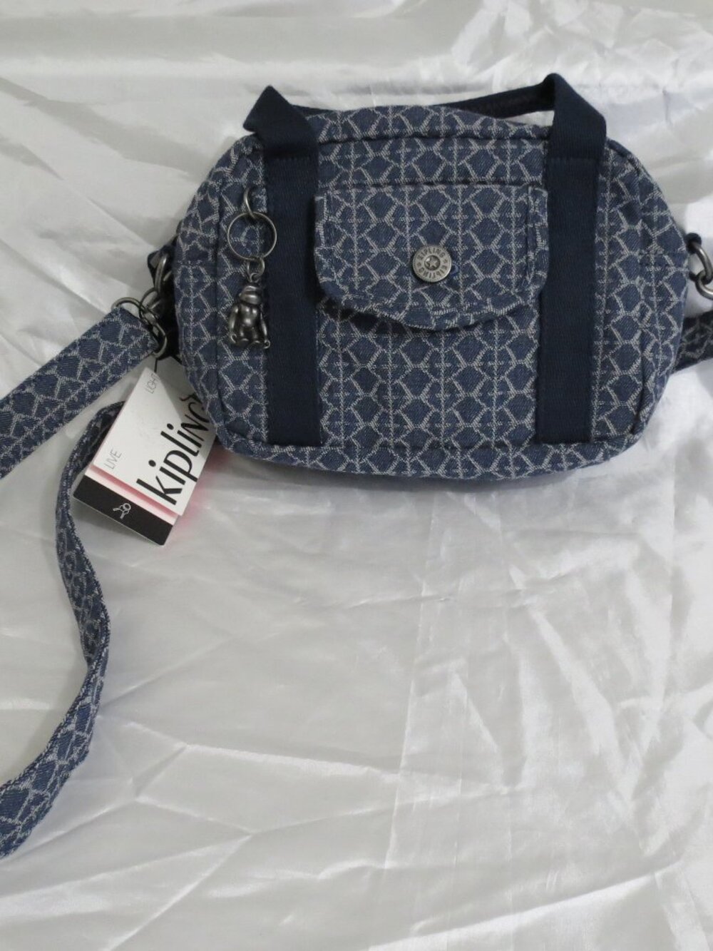 Kipling Kazia Signature demin new with tags